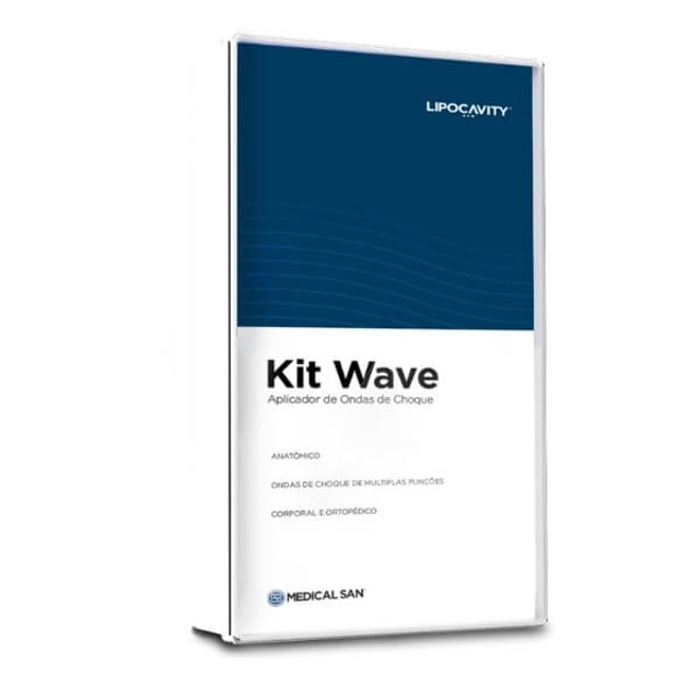 Lipocavity New Com Kit Wave Medical San - Aparelho de Ultracavitação e Ondas de Choque