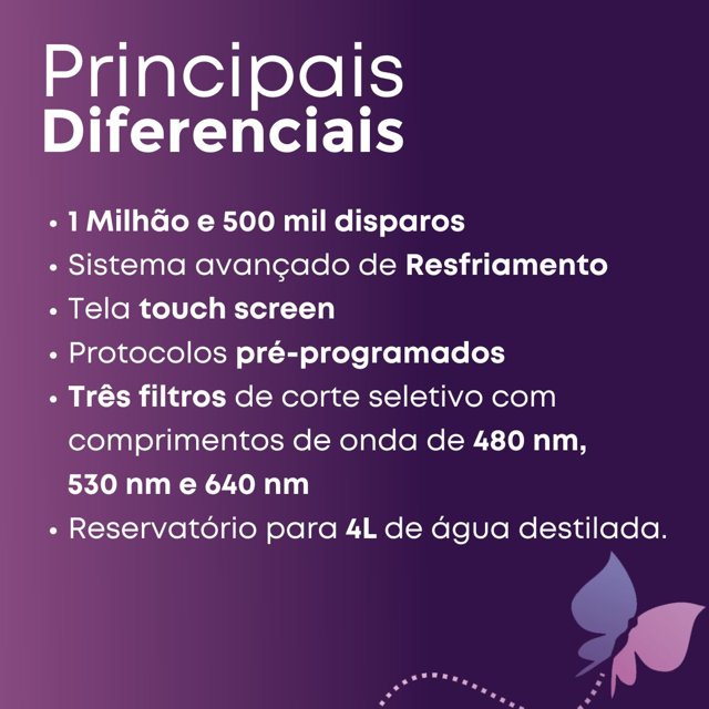 Lyra Ibramed Aparelho de Luz Intensa Pulsada Lyra Ibramed HS Med