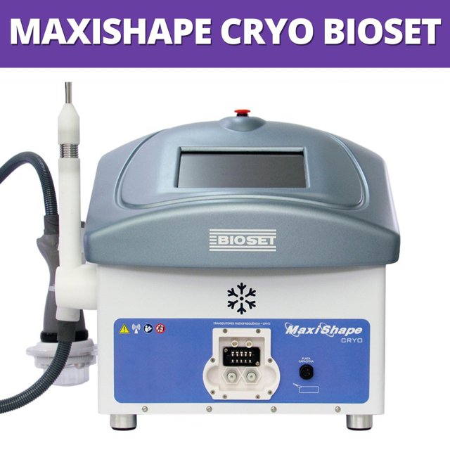 Maxishape Cryo - Aparelho de Radiofrequência e Criofrequência – Bioset