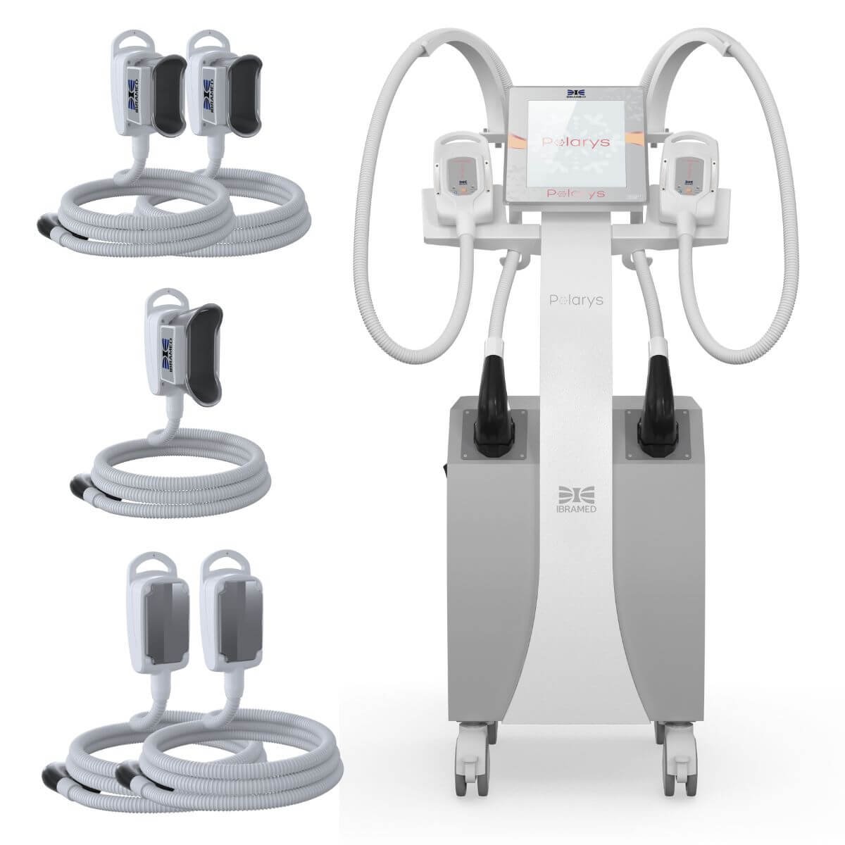 Polarys Ibramed - Criolipólise de Placas e de Sucção - Kit com 5
