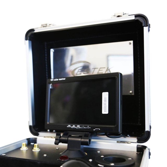 Vídeo Microscópio com Monitor Portátil para Análise Capilar - Estek