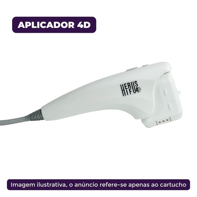 Cartucho Facial 4D 4.5mm p/ Herus Hifu - Ultrassom Microfocado Fismatek