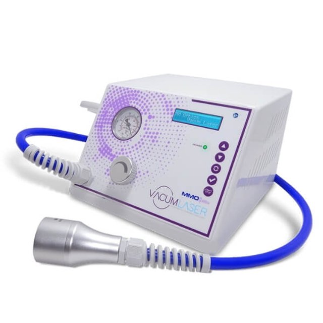 Vacum Laser MMO - Aparelho De Vacuoterapia e Fototerapia + Kit Ventosas Faciais