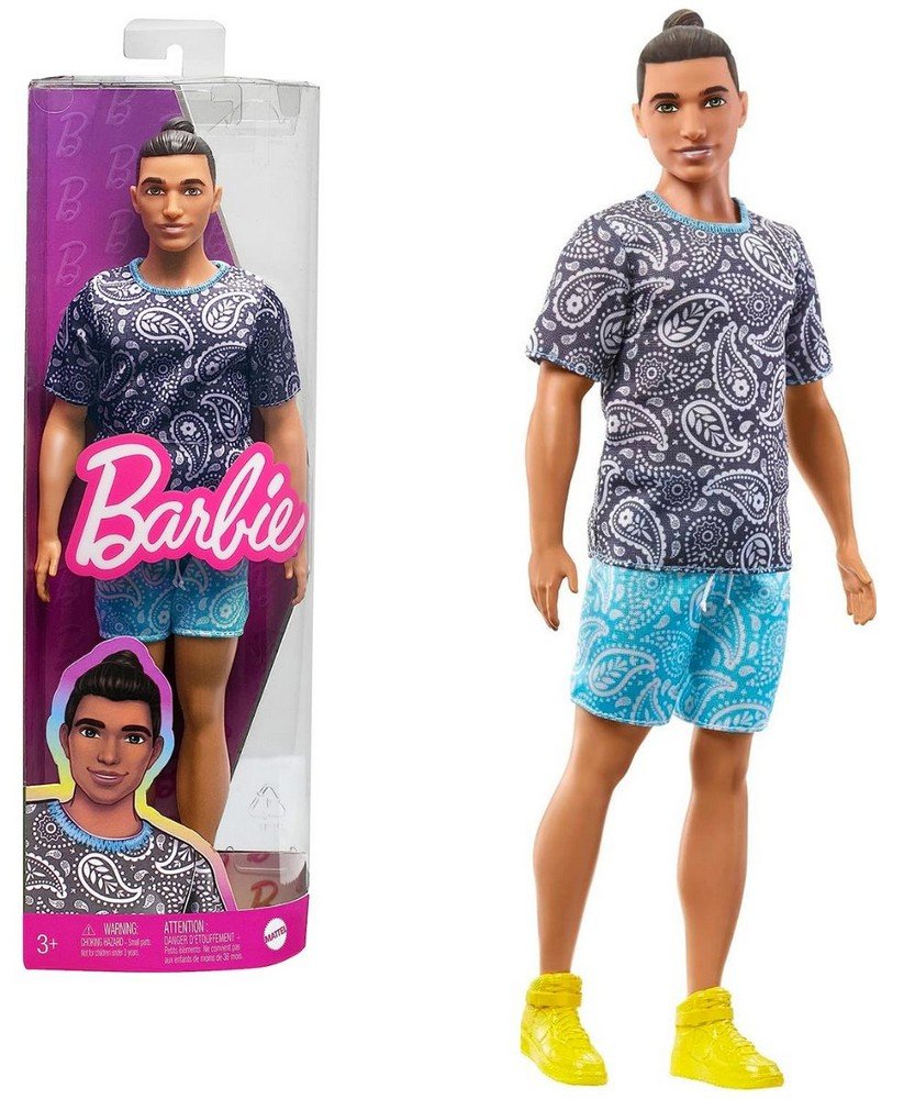 Barbie Boneco Ken Fashionista - 204 - Mattel