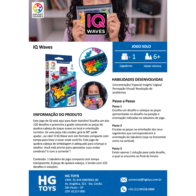 IQ Waves | Gaia Play Brinquedos