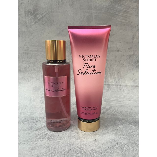 Kit Victoria Secret Pure Seduction – (Cheirinho de chiclete)