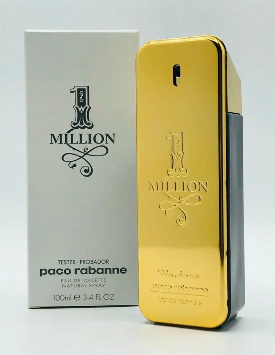 One Million Paco Rabanne Eau de Toilette Tester- Perfume Masculino ...