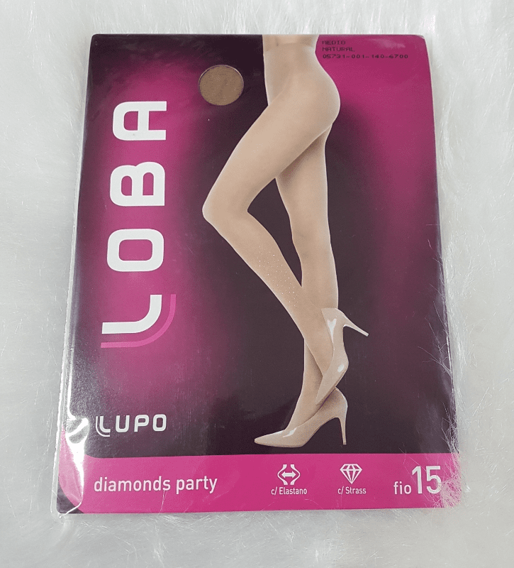 Meia calça com strass lupo 2025