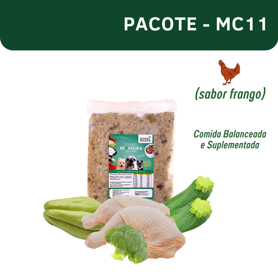 Comida Natural Congelada p/ Cães (Dieta Cetogênica) - Delivery