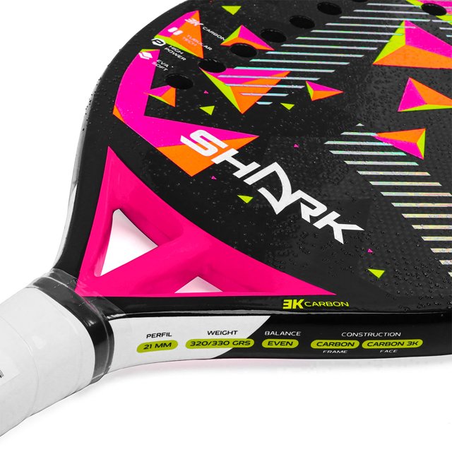 Raquete de Beach Tennis Shark Boost Pro Sofia Cimatti 23 | Loja do Mago