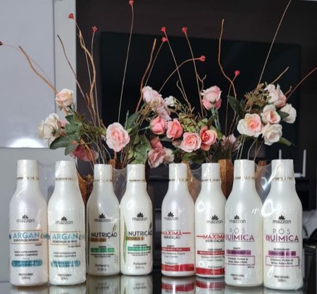 Kit Hidratação Máxima Mazzon Shampoo + Condicionador 600 ml