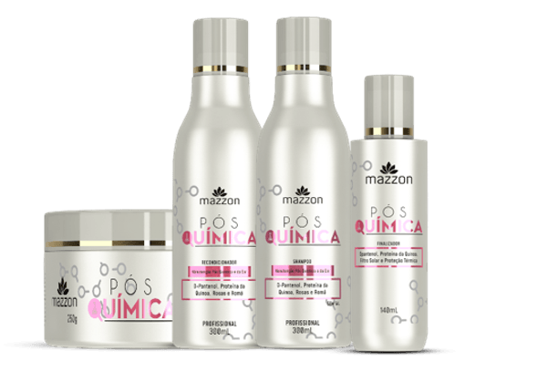 Kit Pós Quimica Completo Mazzon 970 ml | NATUREVER COSMETICOS LTDA
