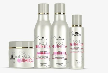 Kit Pós Quimica Completo Mazzon 970 ml | NATUREVER COSMETICOS LTDA