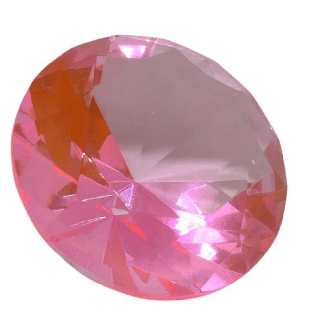 Diamante para fotos rosa