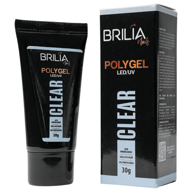Polygel Clear 30g Brilia Nails
