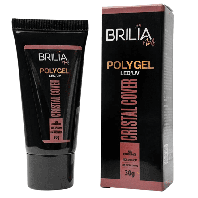 Polygel Crystal Cover 30g Brilia Nails
