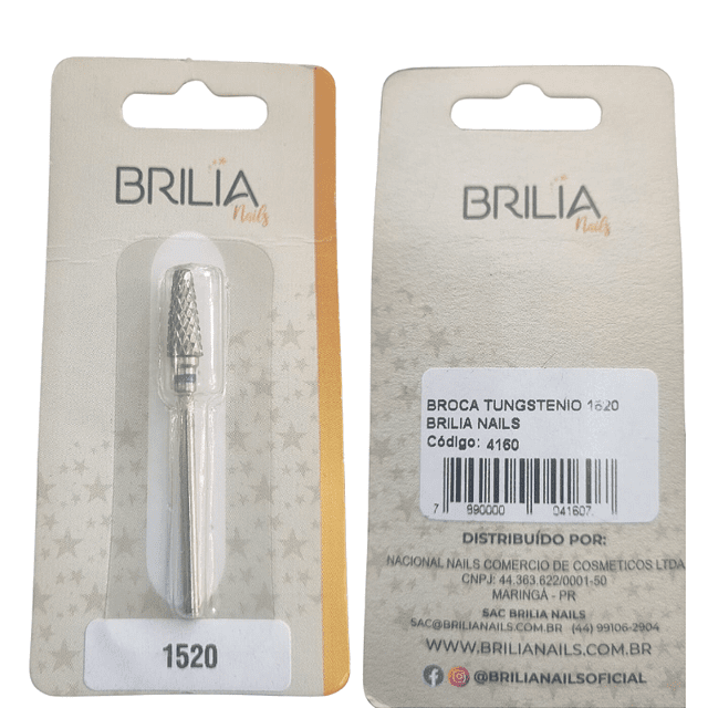Broca de Tungstenio 1520 Brilia Nails
