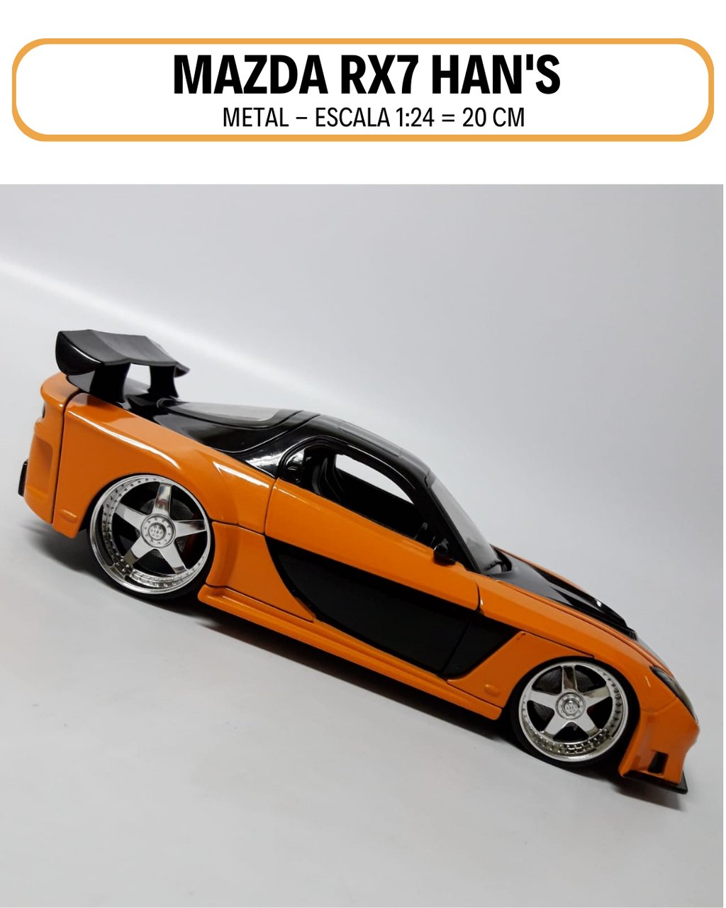 Mazda RX-7 Hans - Velozes e Furiosos | Soh Miniaturas