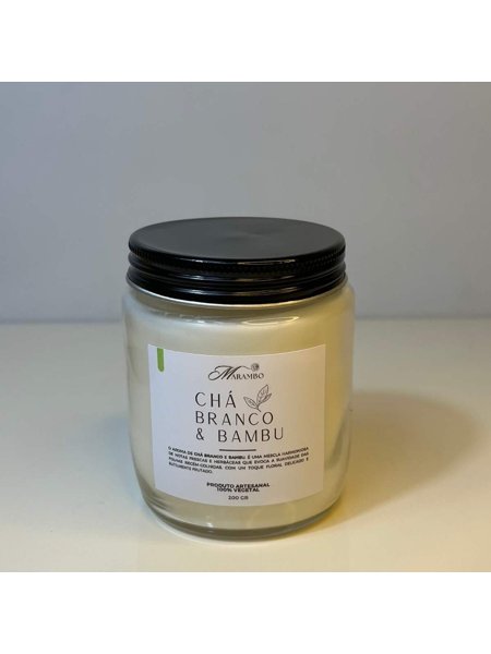 Vela aromática Bambu - 200G | Marambo