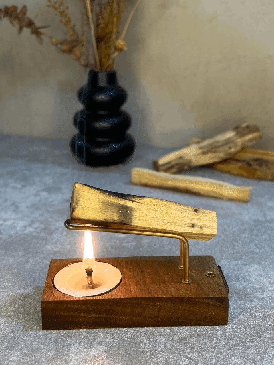 Queimador Retangular – Para Palo Santo, Vela Rechaud e Incenso ...