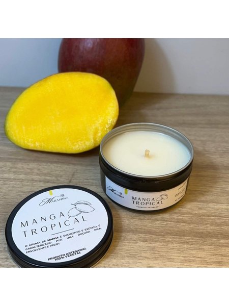Vela aromática Manga Tropical - 90g | Marambo