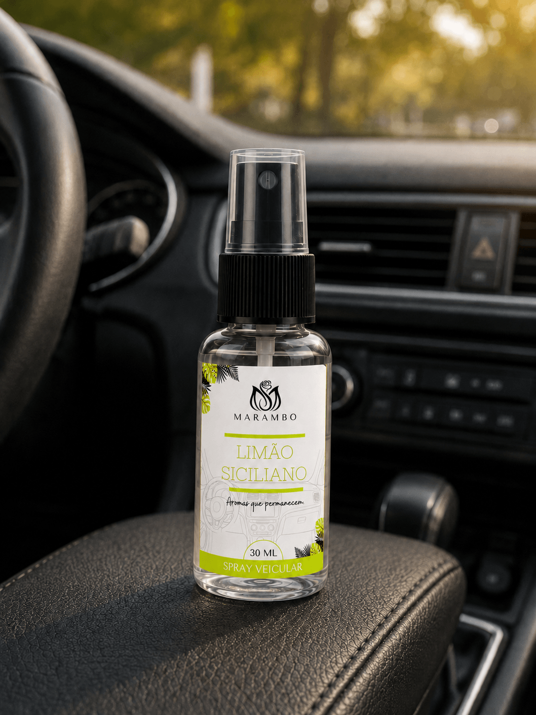 Spray Para Carro - LIMÃO SICILIANO (30ml) | Marambo
