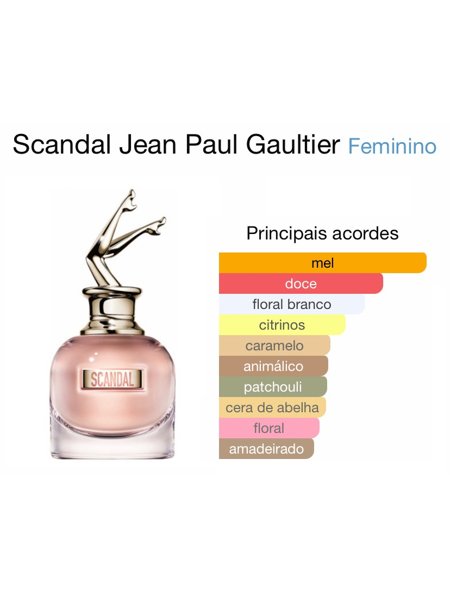 Decant Perfume Feminino Scandal Jean Paul Gaultier Eau de Parfum