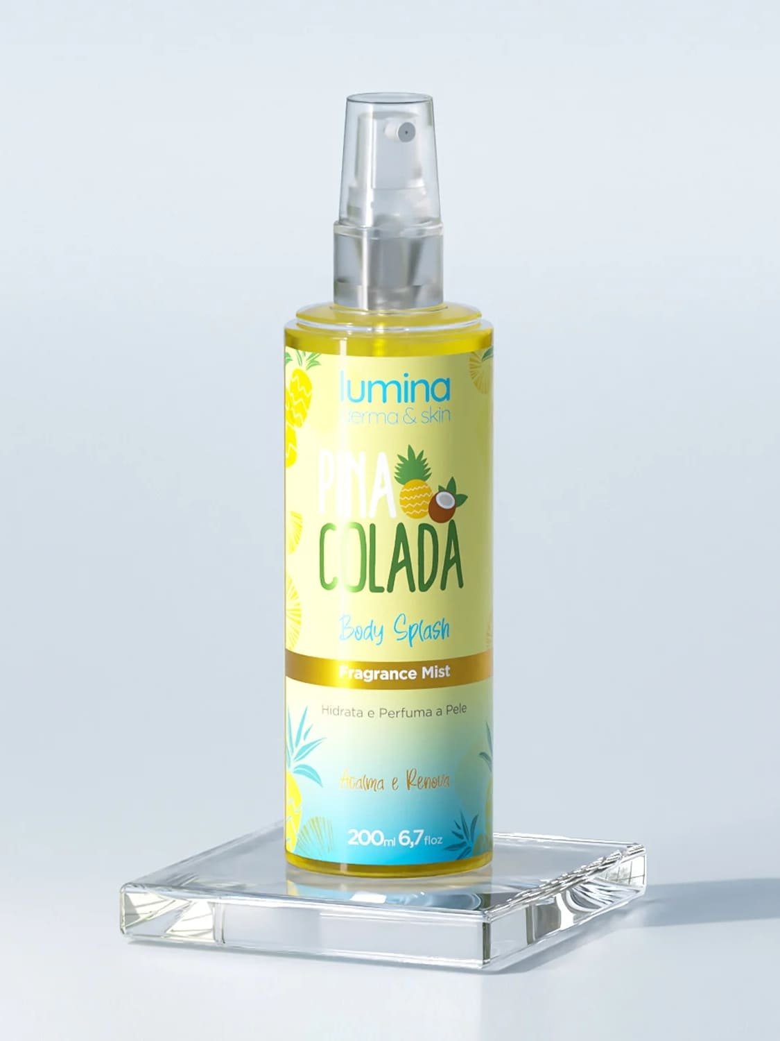 Pina Colada Selbstbräuner Mousse - 3x 200ml Multipack, Hellgoldene Bräune, Vegan & Parabenfrei