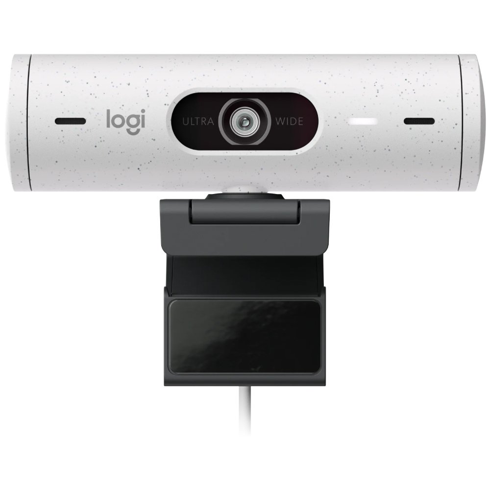 Webcam Logitech Brio 505, Full HD, Branca - 960-001426