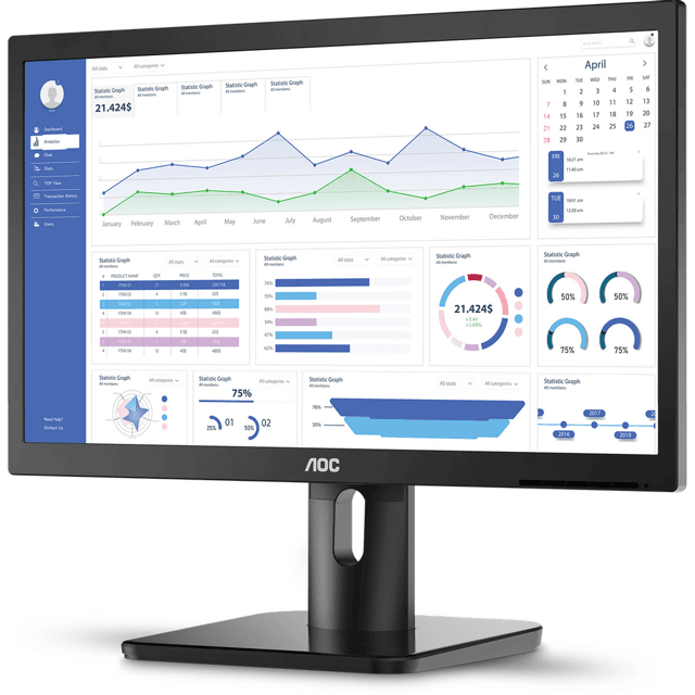 Monitor AOC LED 19.5
