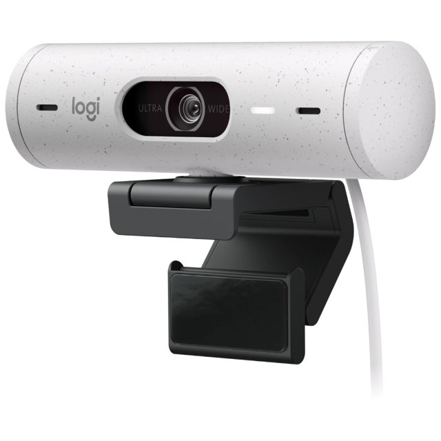 Webcam Logitech Brio 505, Full HD, Branca - 960-001426