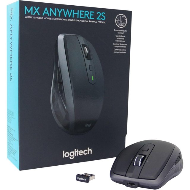Dempsey No way persuade Mouse Logitech MX Anywhere 2S Sem Fio Recarregável Tecnologia Flow Unifying  Cinza 4000DPI - 910-005132 | IfonTech