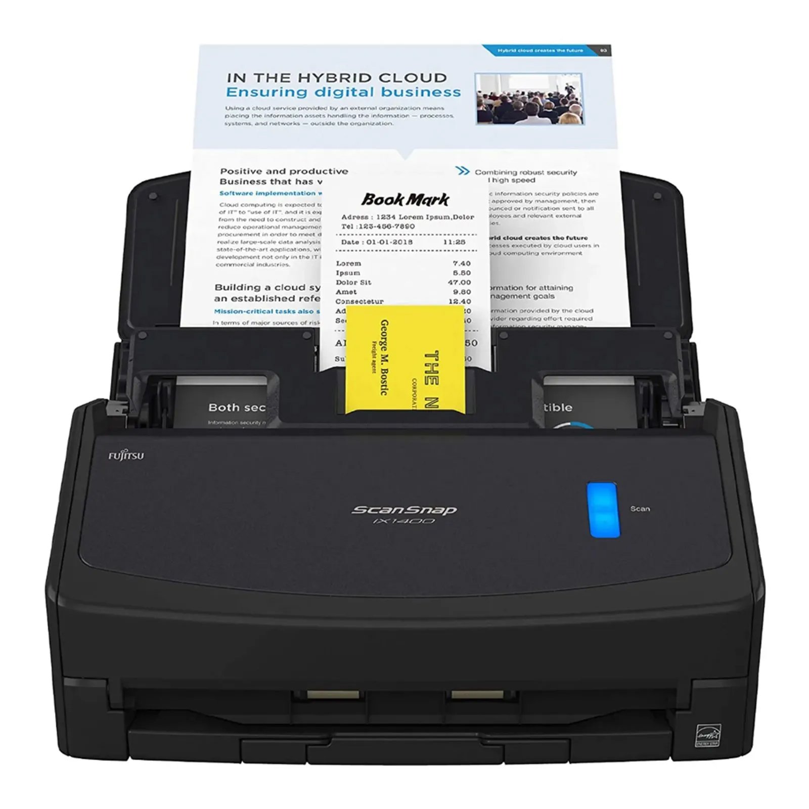 Scanner Ricoh IX1400 A4 Duplex 40ppm Preto CG01000-300001