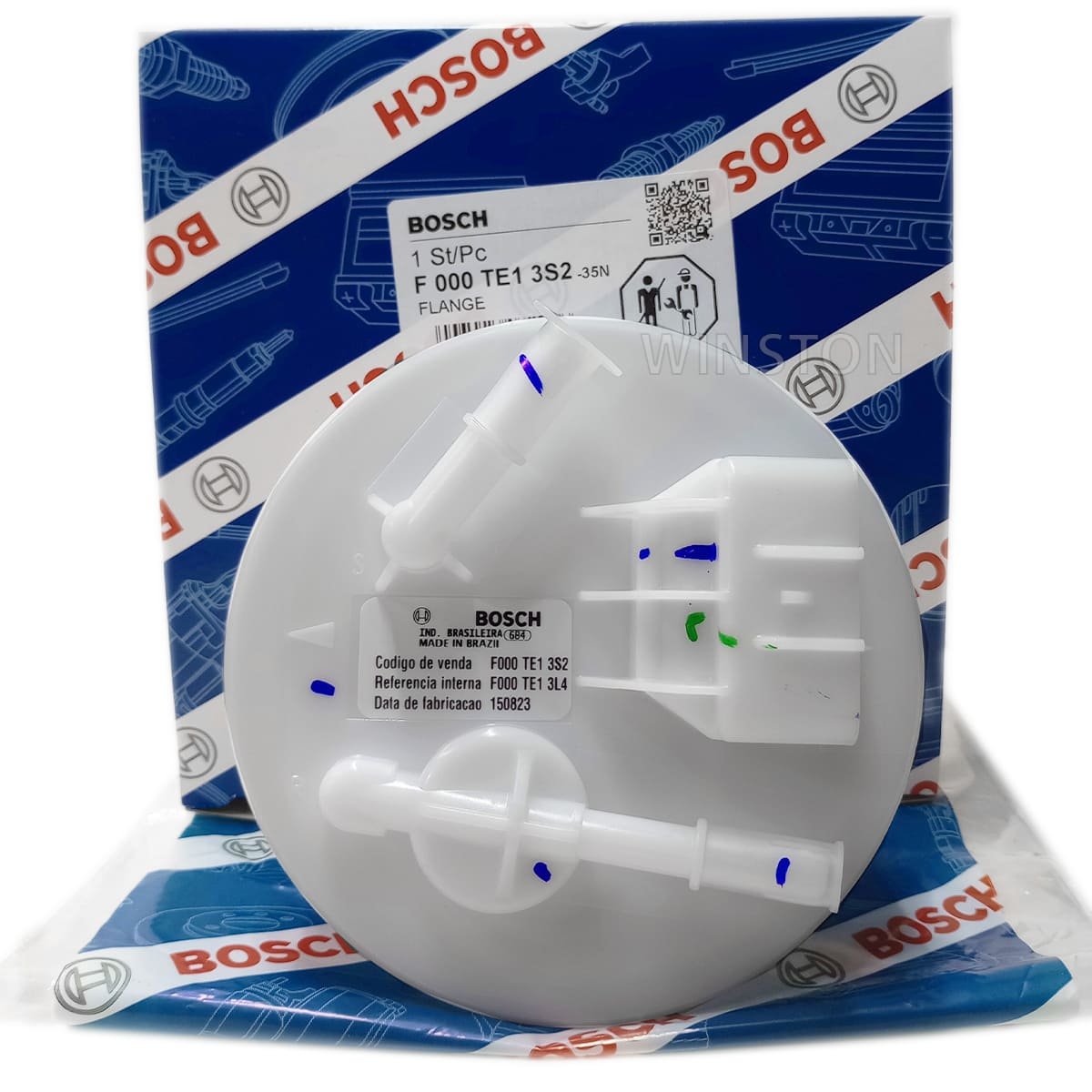 Flange Tampa Bomba Combustível Bosch Vectra 2.0 Flexpower Next