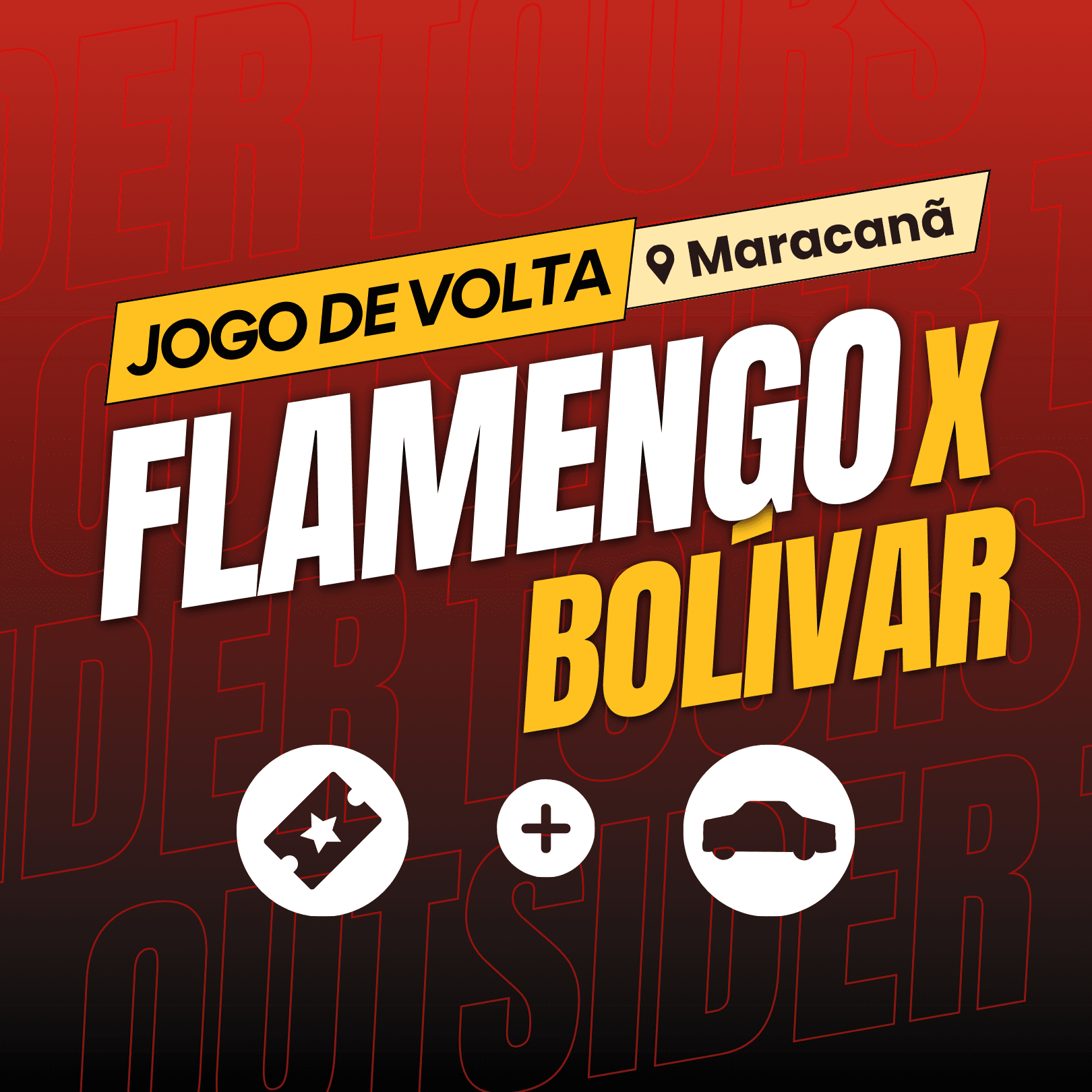 Fase de Grupos 5ª rodada Flamengo x Bolívar (Maracanã)