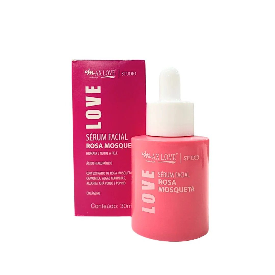 Sérum Facial Rosa Mosqueta Max Love | Loja de Maquiagem Online