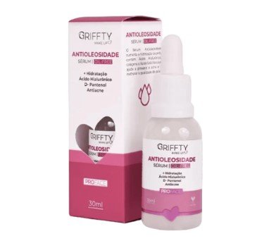 Sérum Facial Antioleosidade 30ml Griffty | Loja de Maquiagem