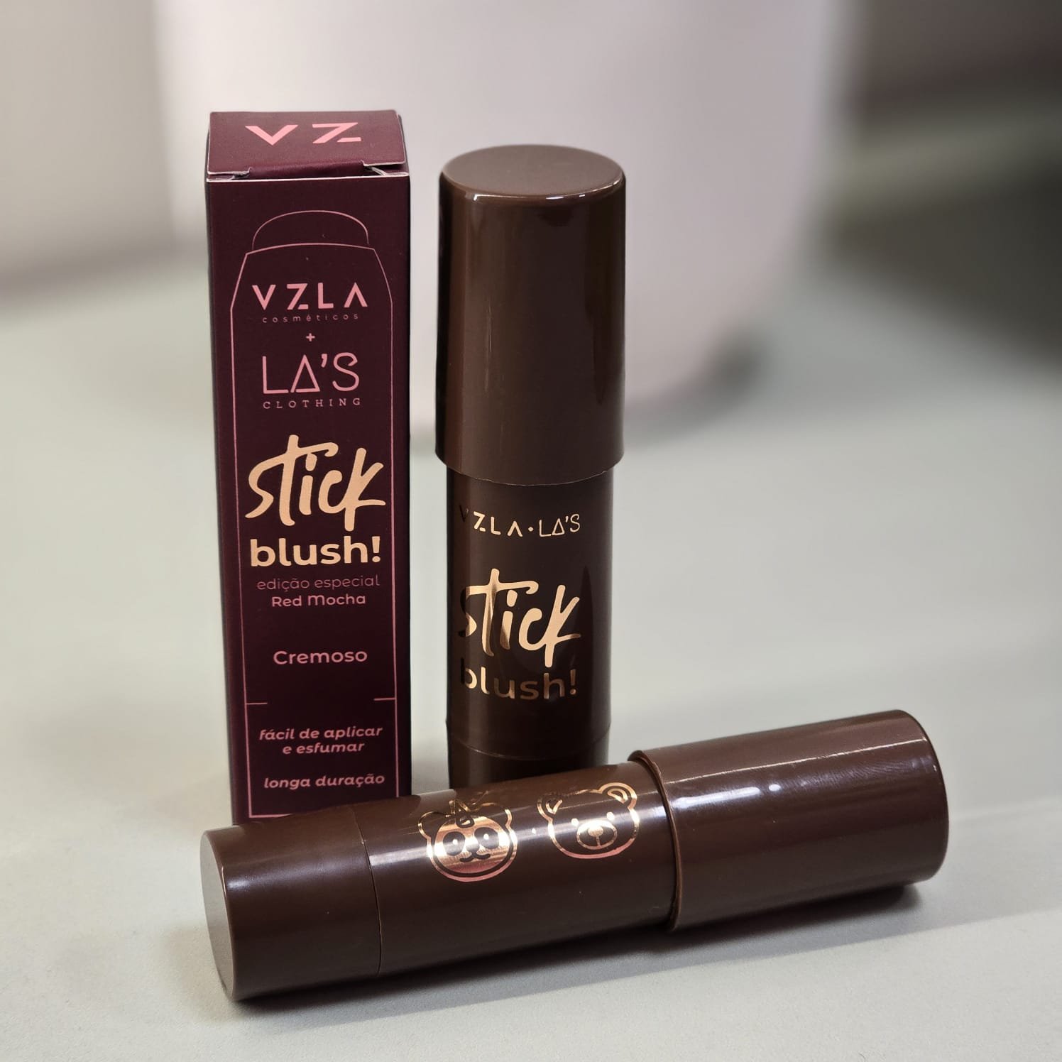 Stick Blush Cremoso Red Mocha Vizzela | Loja de Maquiagem Online ...