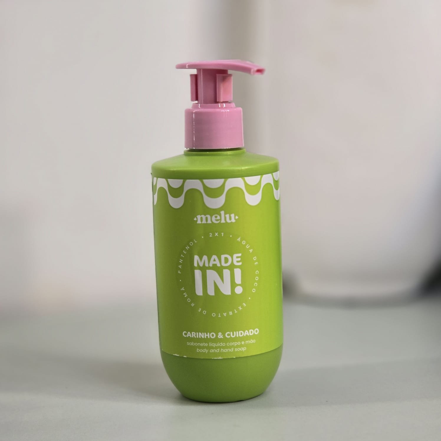 Sabonete Liquido Corporal Carinho e Cuidado Made In Melu | Stela
