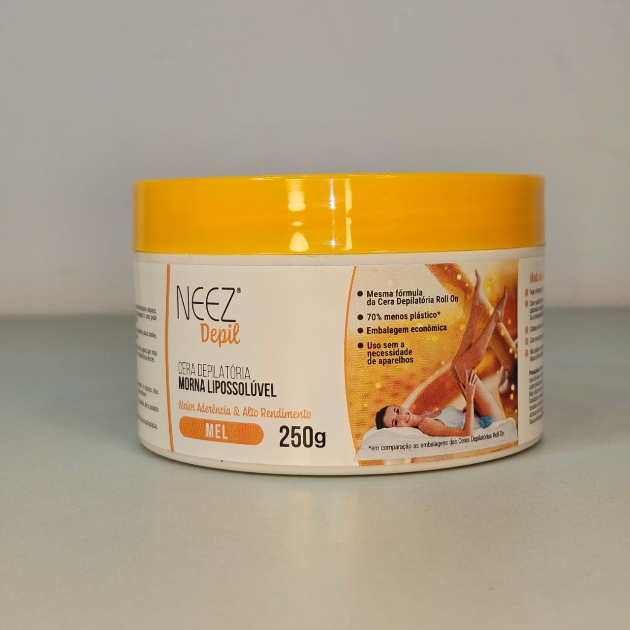 Cera Depilatória Lipossolúvel Neez | Loja de Maquiagem Online