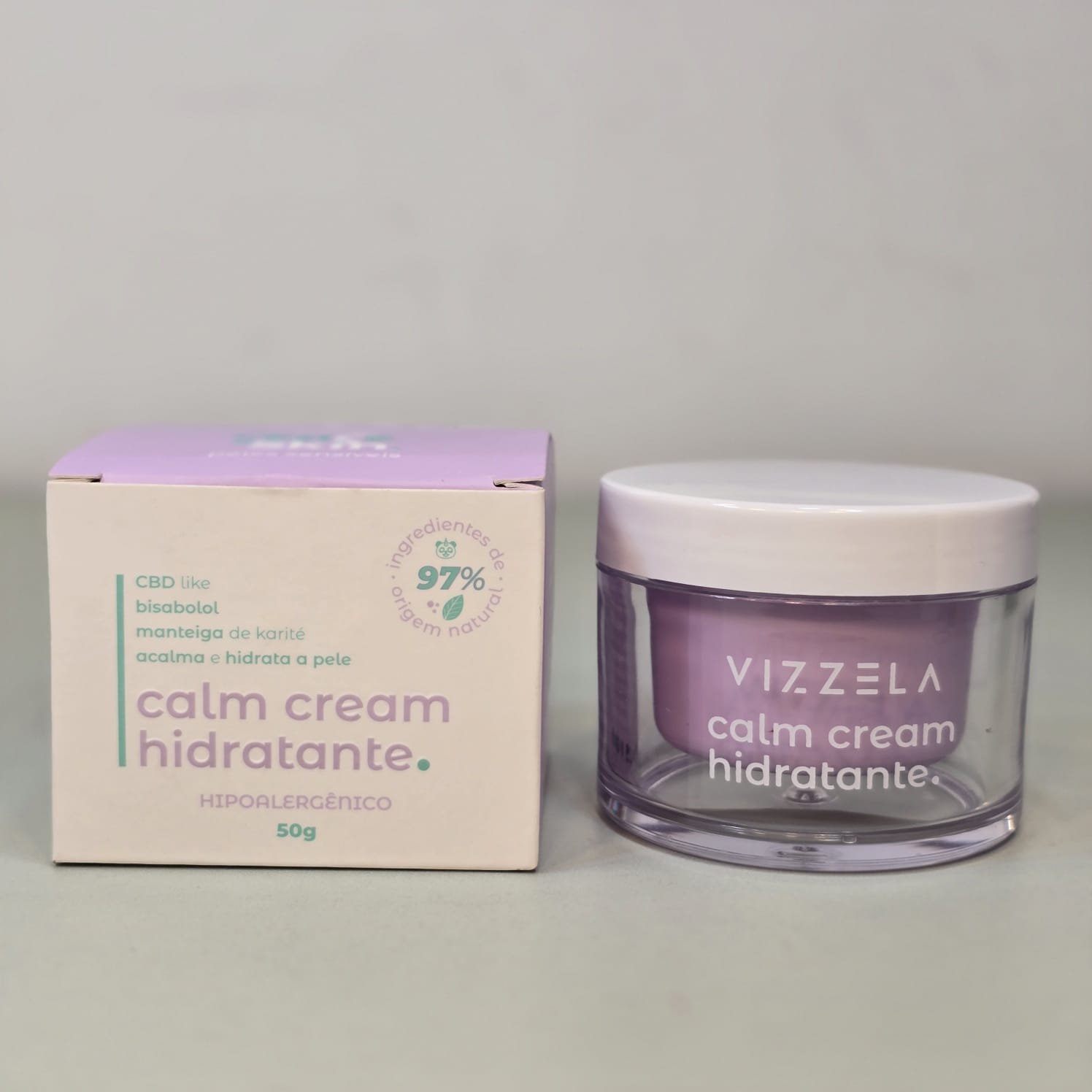 Creme Hidratante Calm Sense Skin Vizzela | Loja de Maquiagem