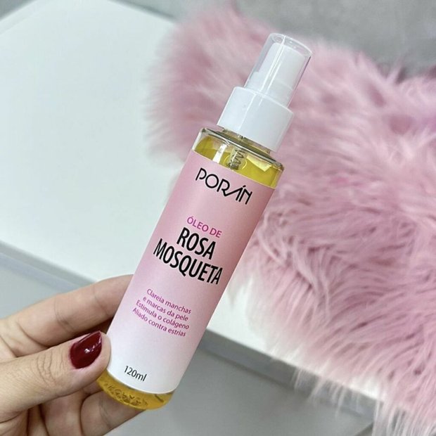 Óleo de Rosa Mosqueta Porán 120 ml | Loja de Maquiagem Online