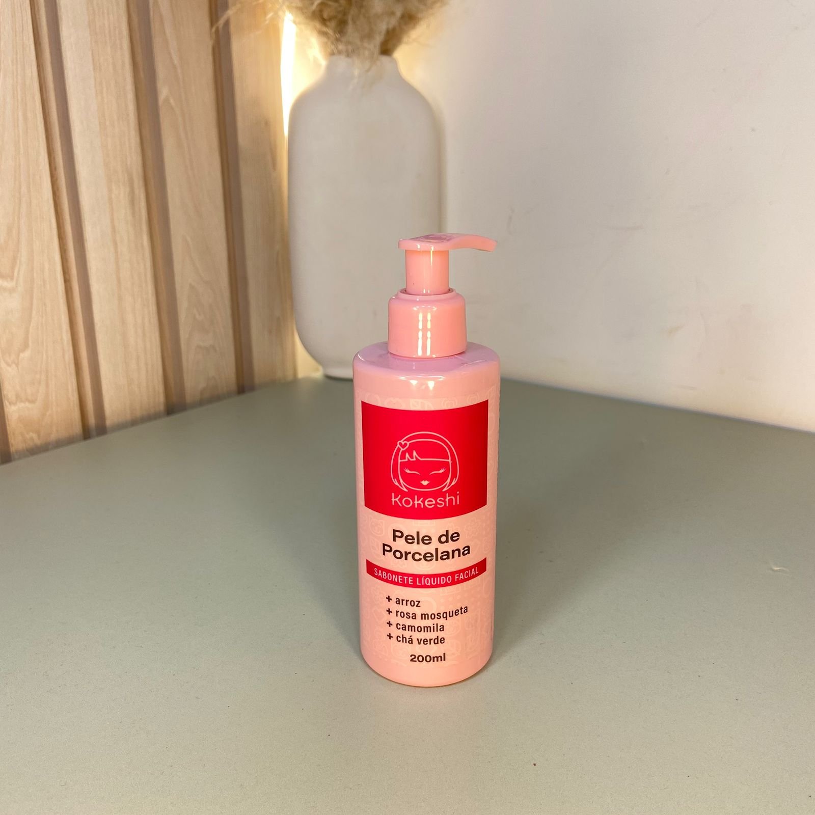 Sabonete Líquido Facial Pele De Porcelana Kokeshi 200ML | Loja de