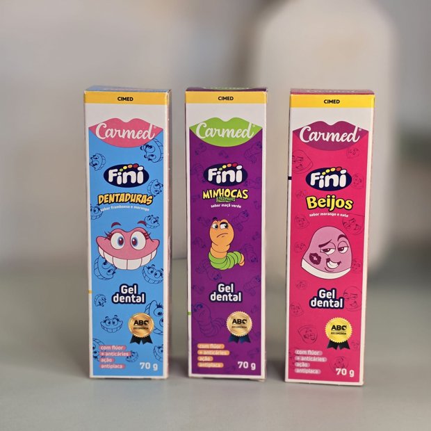 Gel Dental Carmed Fini | Loja de Maquiagem Online | Stela Lojas