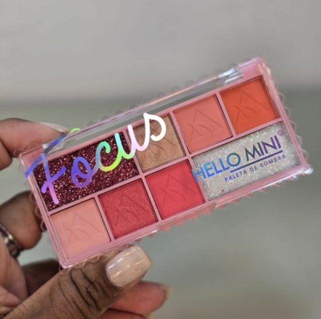 Paleta De Sombras Focus Hello Mini | Loja de Maquiagem Online