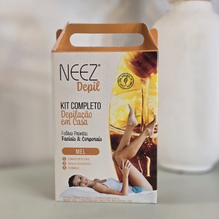 Kit Completo Depilação Em Casa Neez | Stela