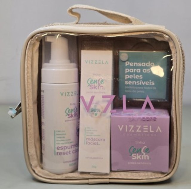 Kit Skin Care Sense Skin Peles Sensíveis Vizzela | Loja de
