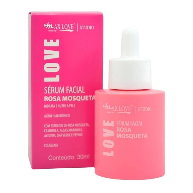 Sérum Facial Rosa Mosqueta Max Love | Loja de Maquiagem Online