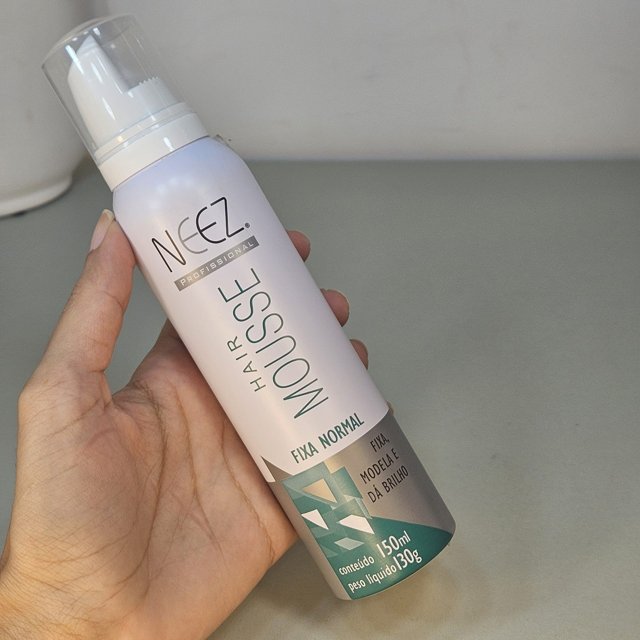 Mousse Hair Fixa Normal Neez | Loja de Maquiagem Online | Stela