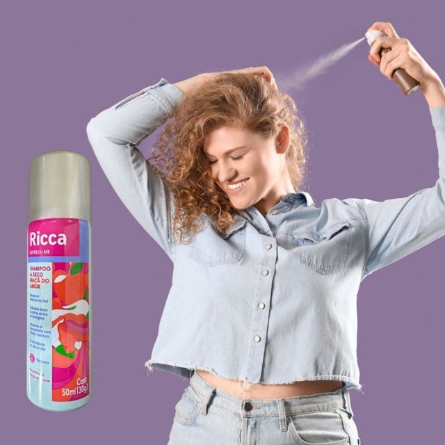 Shampoo A Seco Maça Do Amor Ricca 150 ml | Loja de Maquiagem